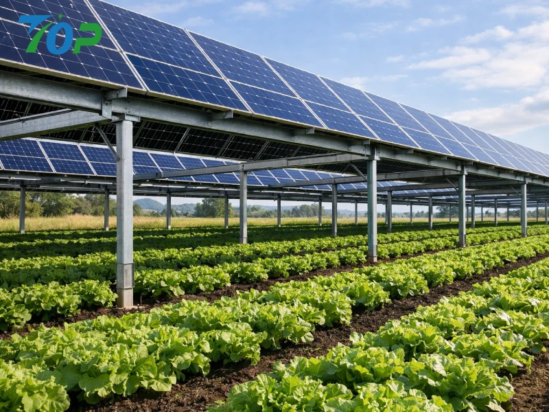 Agrivoltaics: Kuinka kasvattaa korkeatuottoisia kasveja aurinkopaneelien alla