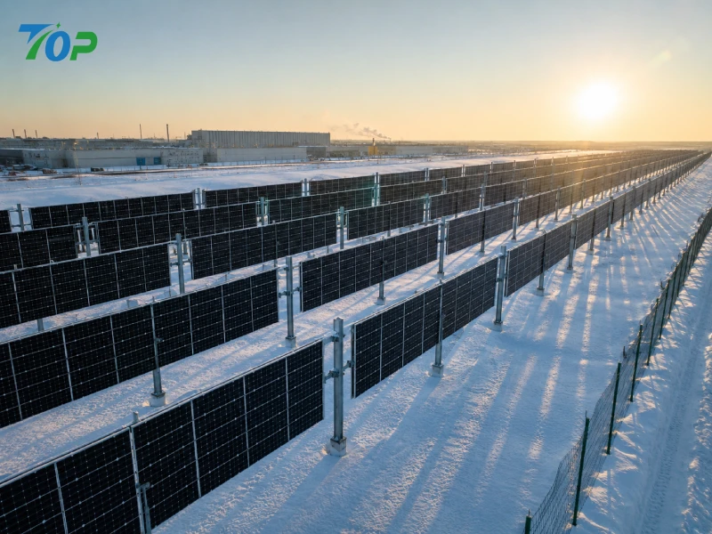 Pystysuora aurinkosähkö lumisilla alueilla: pystysuuntaisten aurinkosähköjärjestelmien tekniset edut talviolosuhteissa